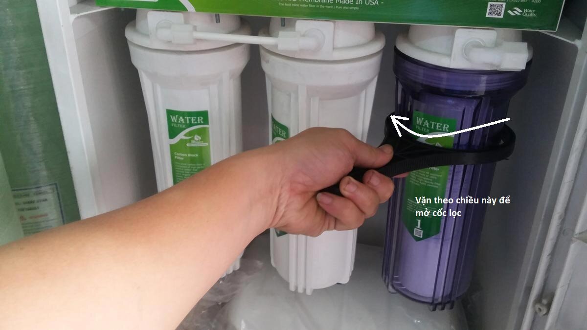 vệ sinh máy lọc nước